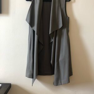 Club Monaco Jackets & Coats - Olive green long vest Club Monaco Jackets & Coats - Olive green long vest